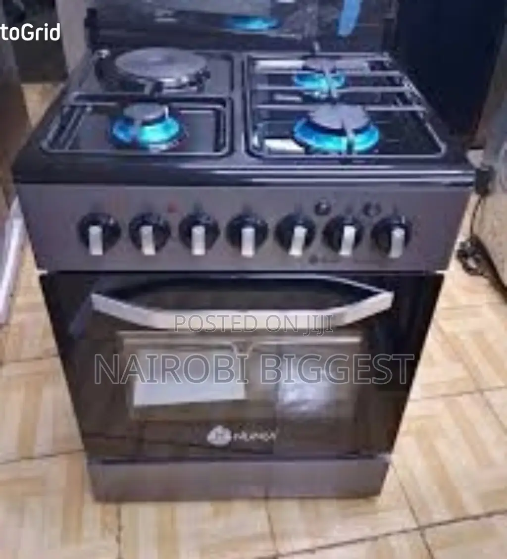 3gas+ 1 Electric Nunix Standing Cooker