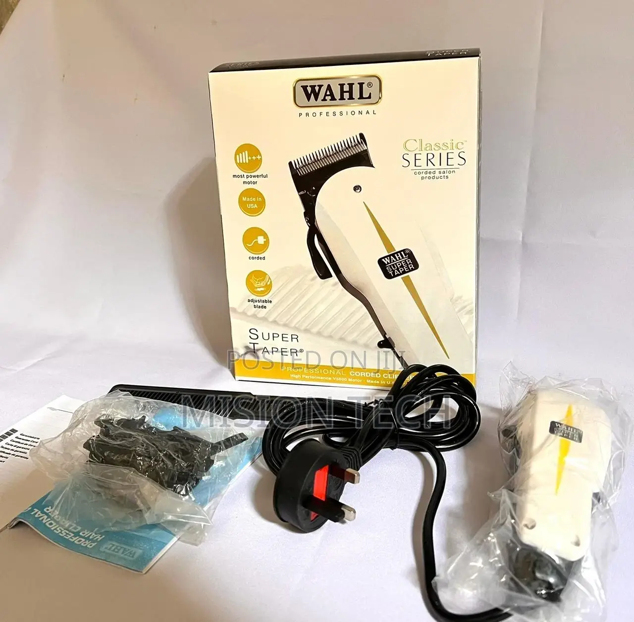 Wahl #1 Classic Series Professional Corded Hair Clipper.