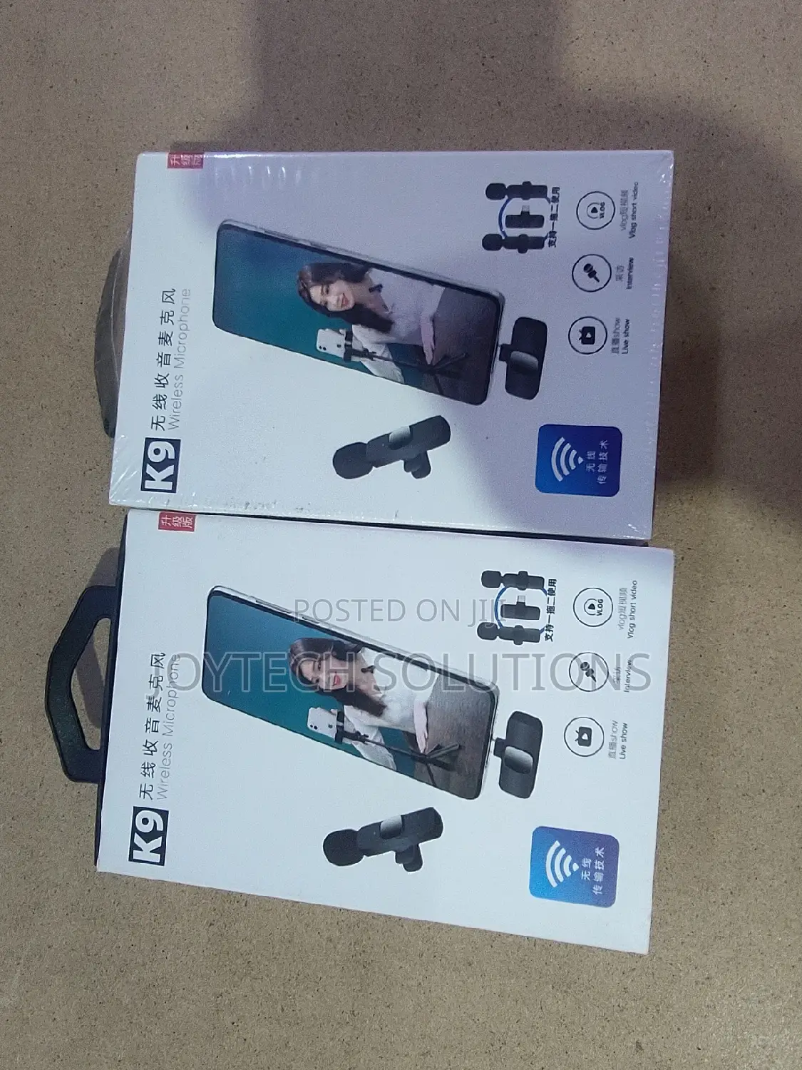 Wireless Microphone Recording Mic. Dual for Type C Phones