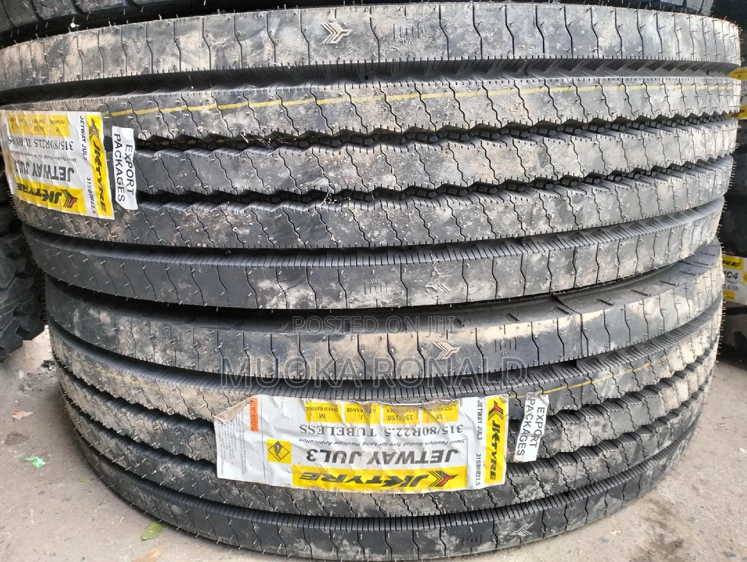 315/80r22.5 Jk Tyre Made in India (JUL3
