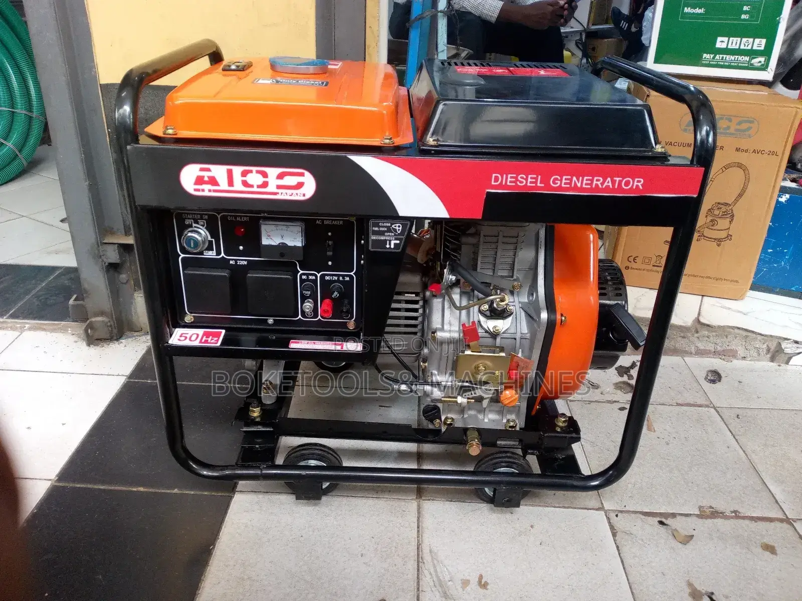 10KVA AICO Diesel Open Generator