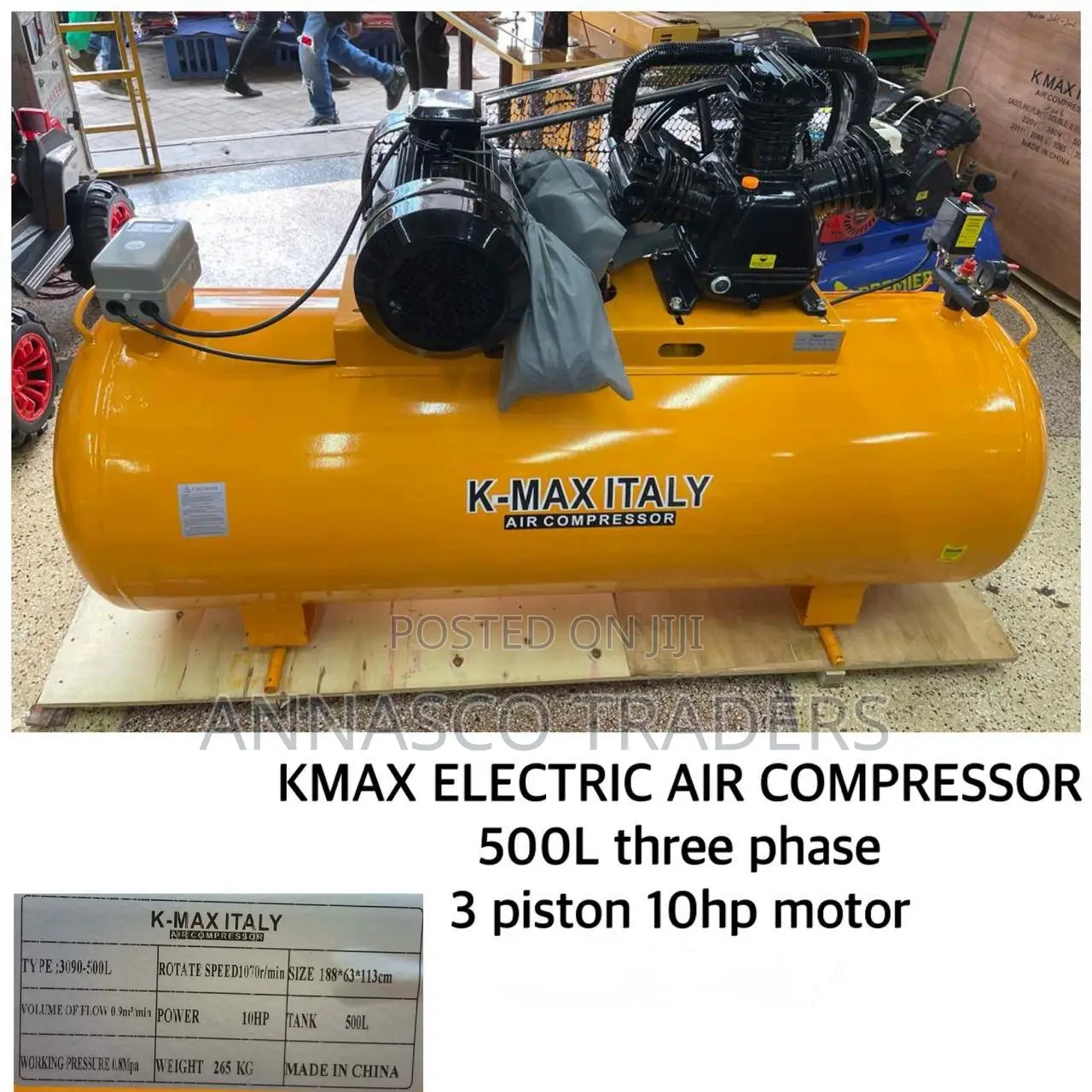 Origianl Kmax 500L Electric Air Copressor