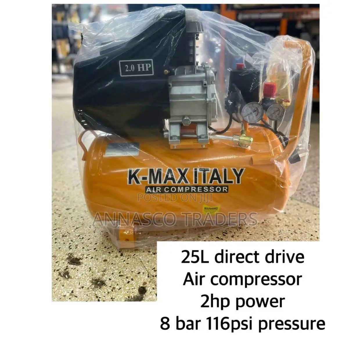 Quality 25L Direct Drive Air Copressor 2hp