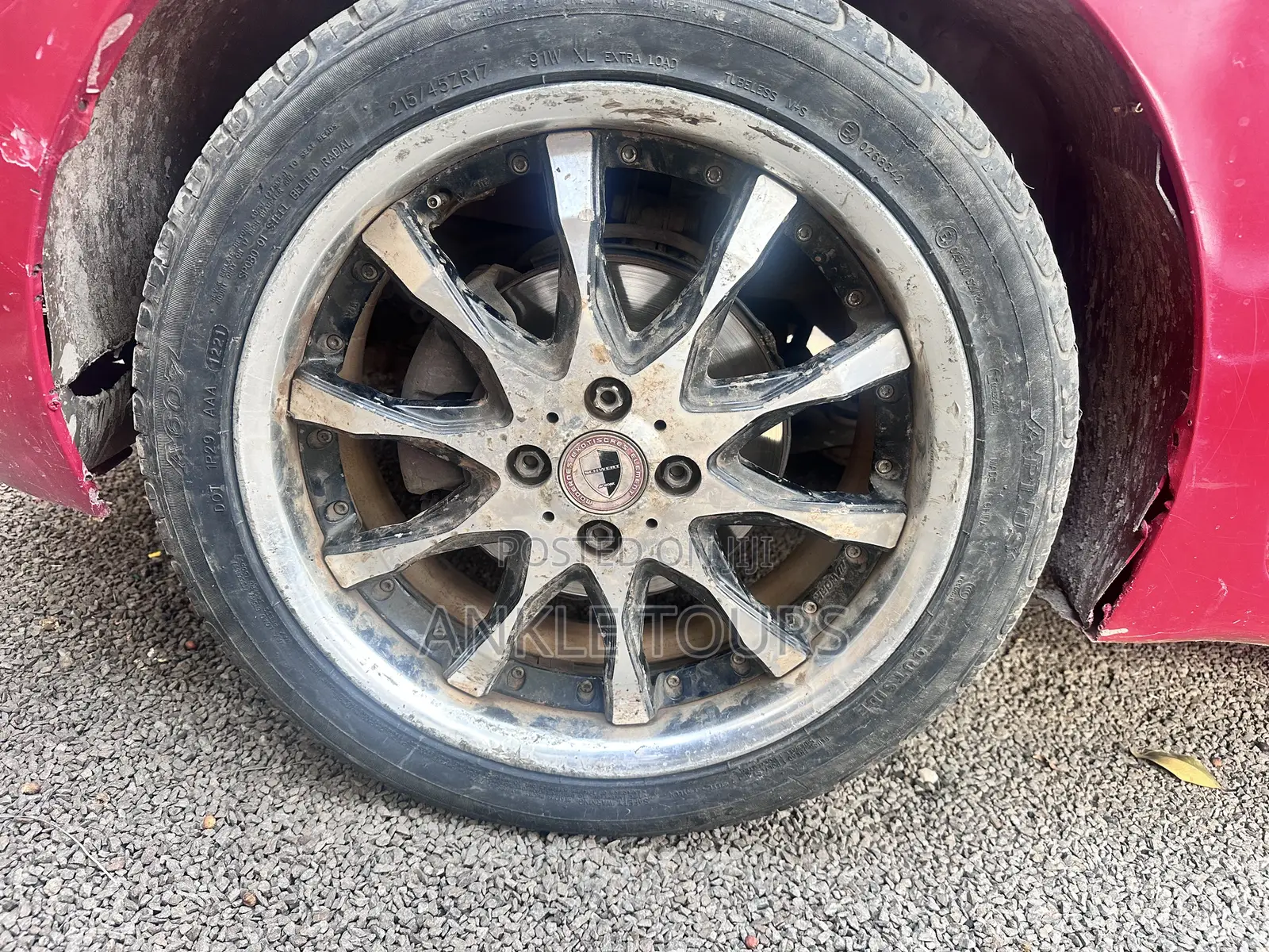 Low Profile Rims Made in Japan 8j