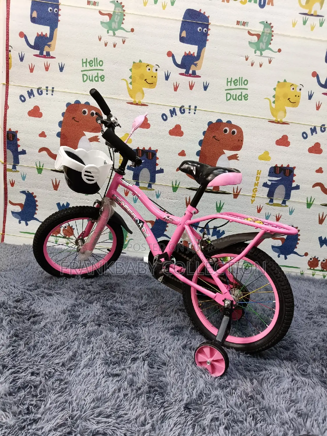 16 Inch Bicycle*Pink Bicycle