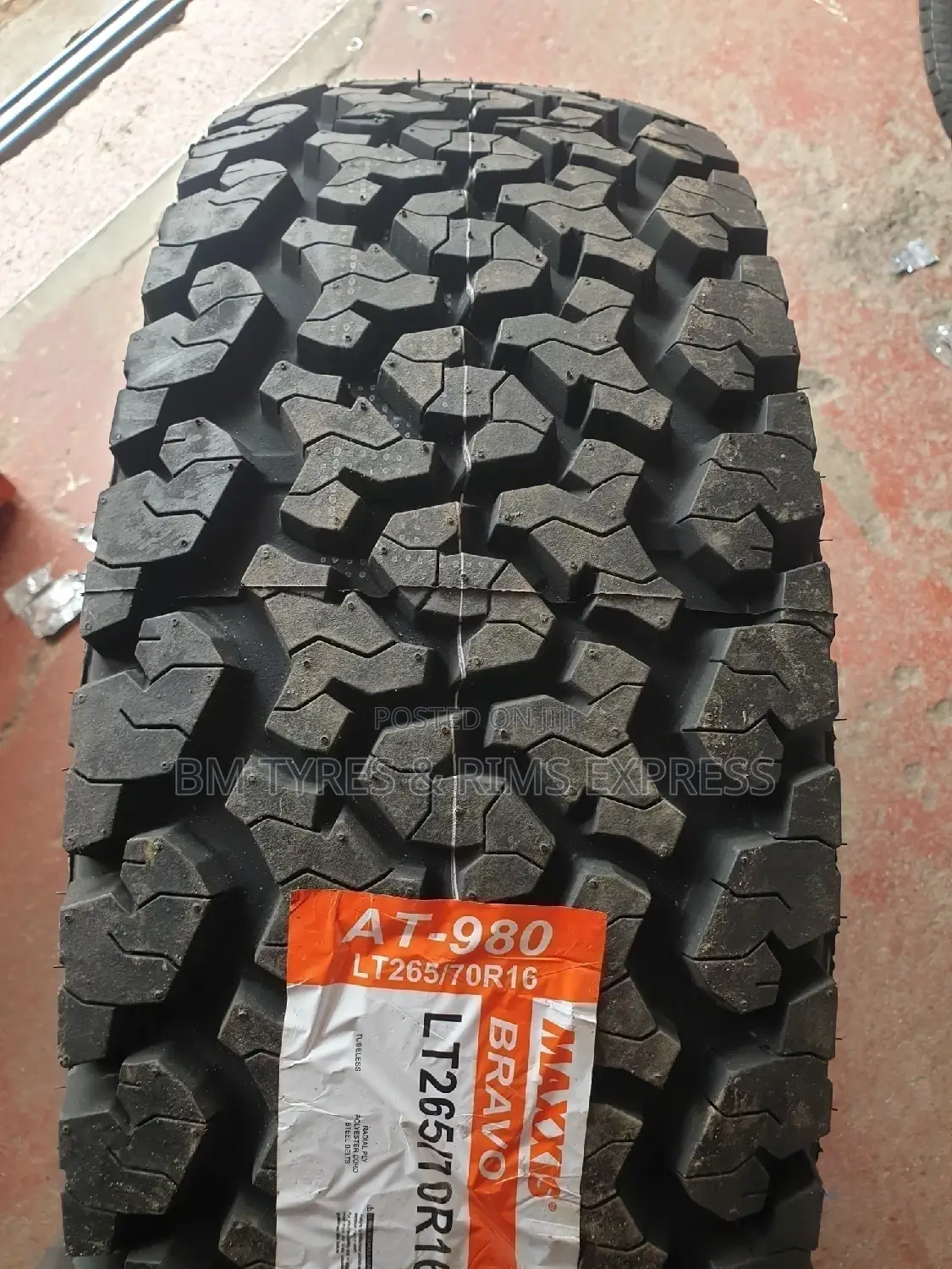 265 /70 R16 Maxxis TYRES, AT 980