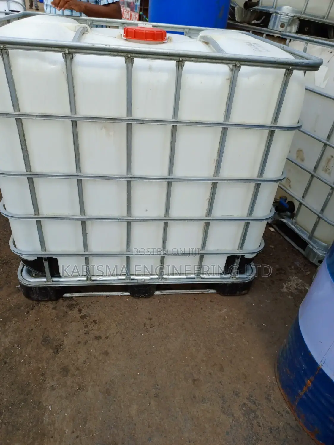 Steel Caged Ibc Water Tank