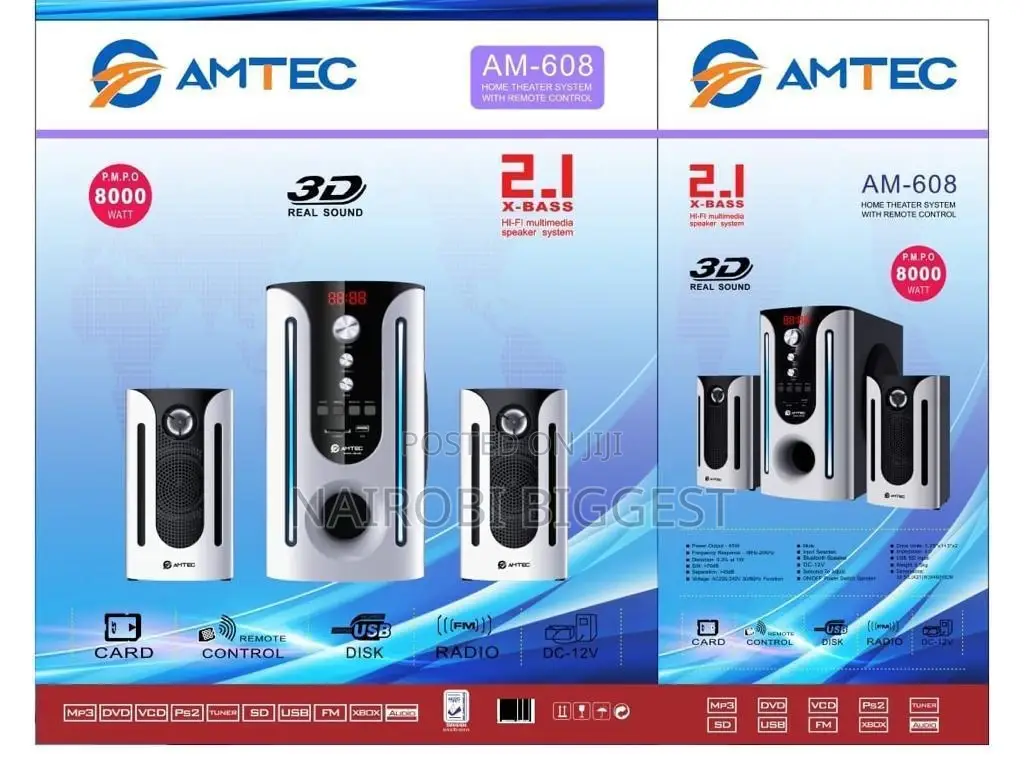 Amtec 608 Best 2.1 Woofer