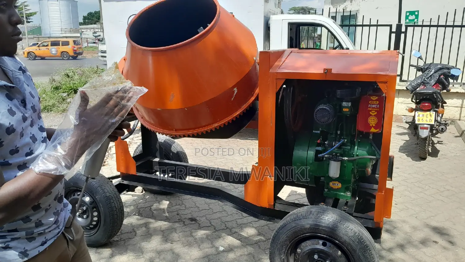 Indian Concrete Mixer/'500ltrs Heavy Duty Concrete Mixers'