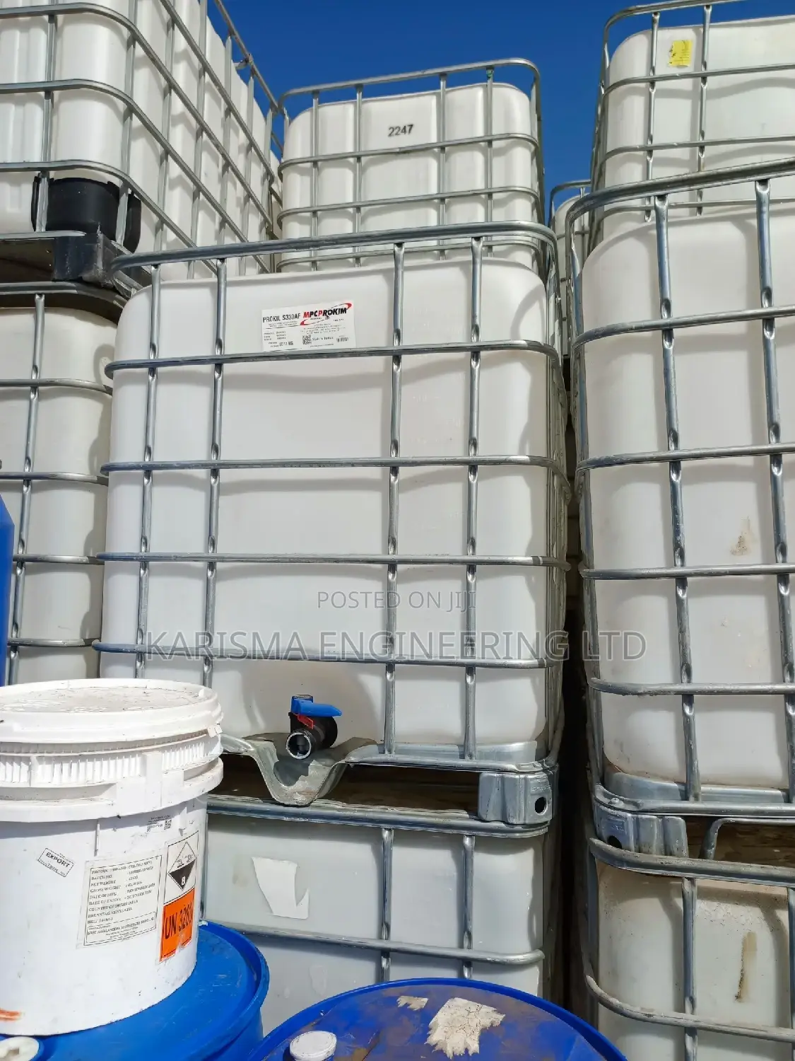 Steel Caged Ibc Water Tank