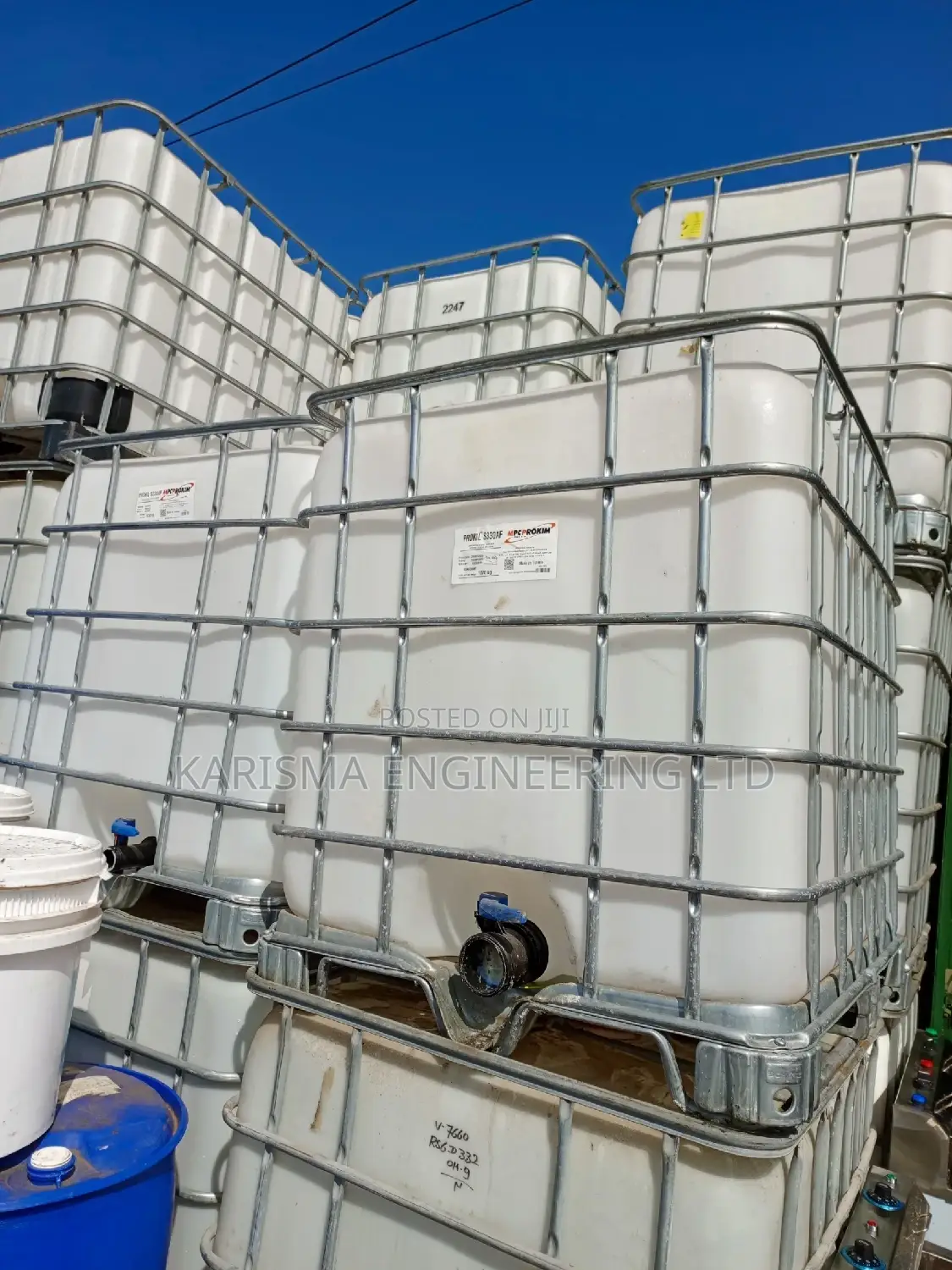 Steel Caged Ibc Water Tank