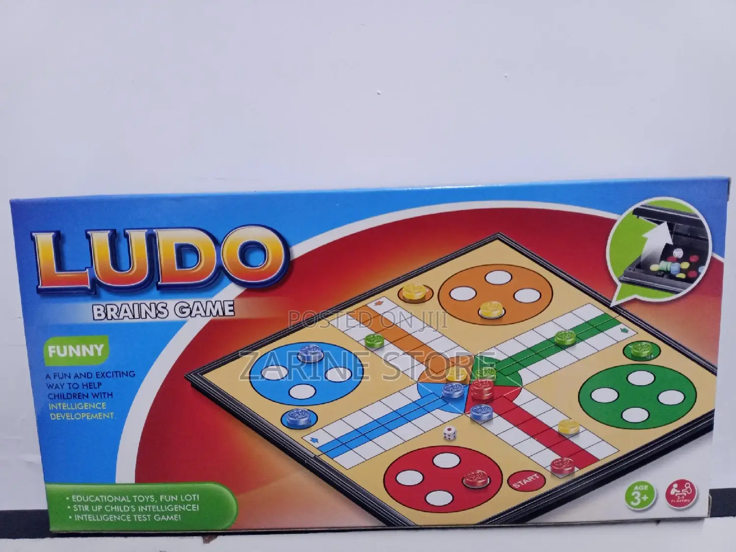 Ludo Brain Game Educational Fun