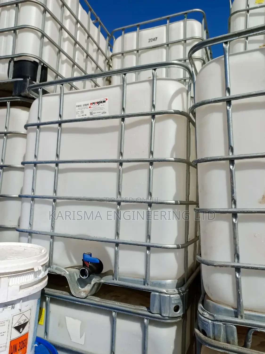 Steel Caged Ibc Water Tank