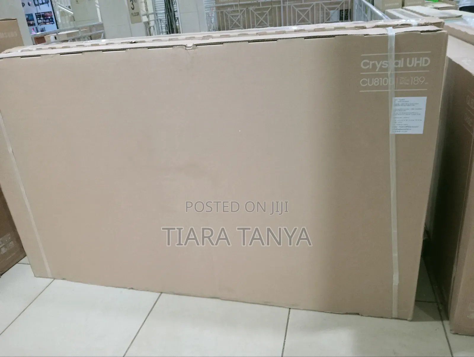 Samsung 75" Smart Crystal Uhd Du8100