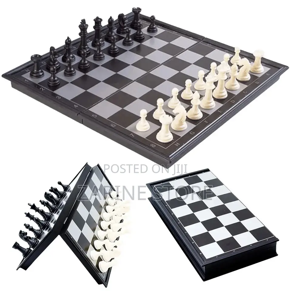 Chess Game Chess Set With Magnetic Chess Board Folding Board