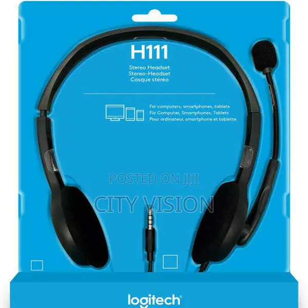 H111 Logitech Headset H111 One Plug
