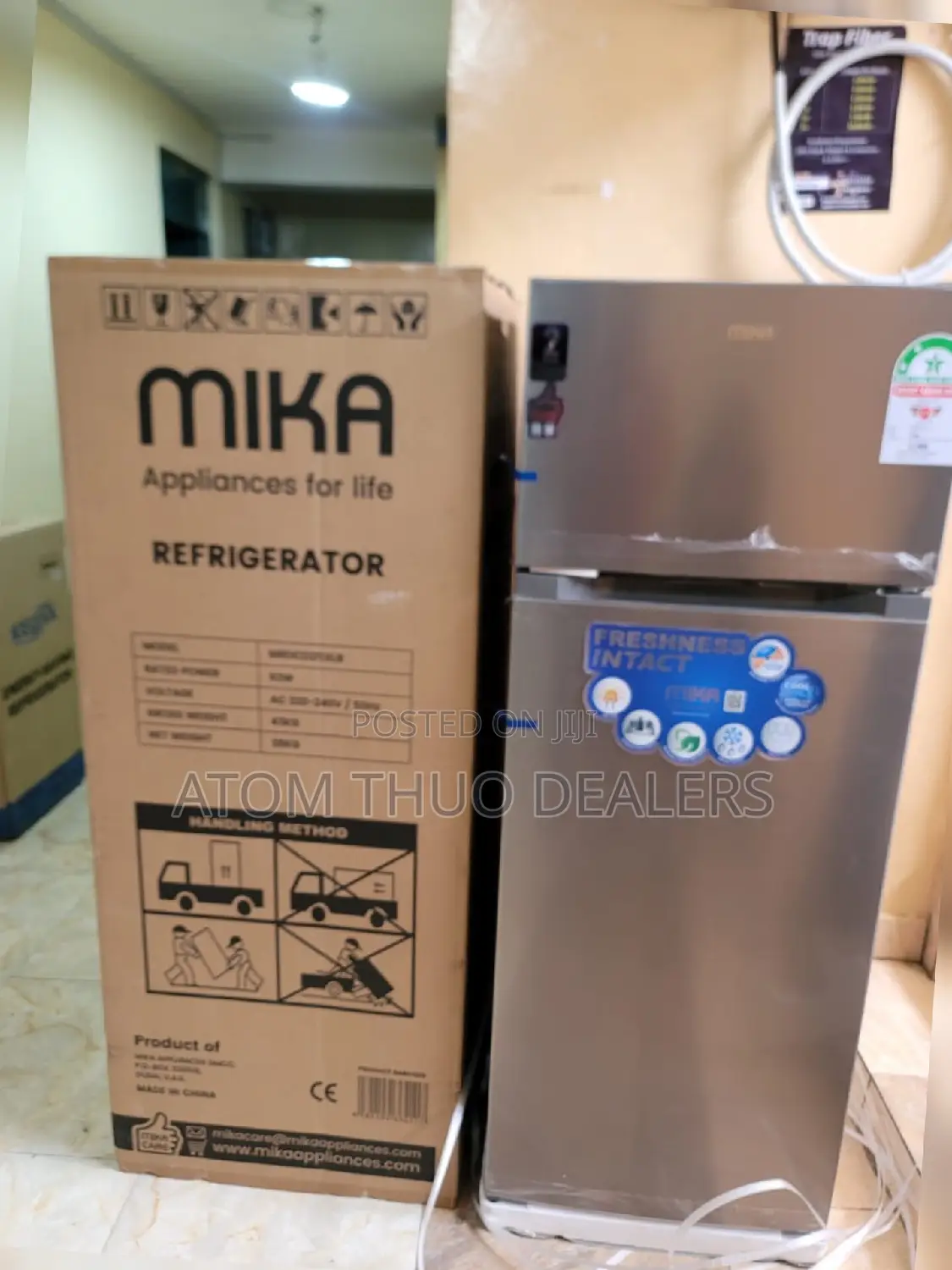Mika 211ltrs Double Door Refrigerator