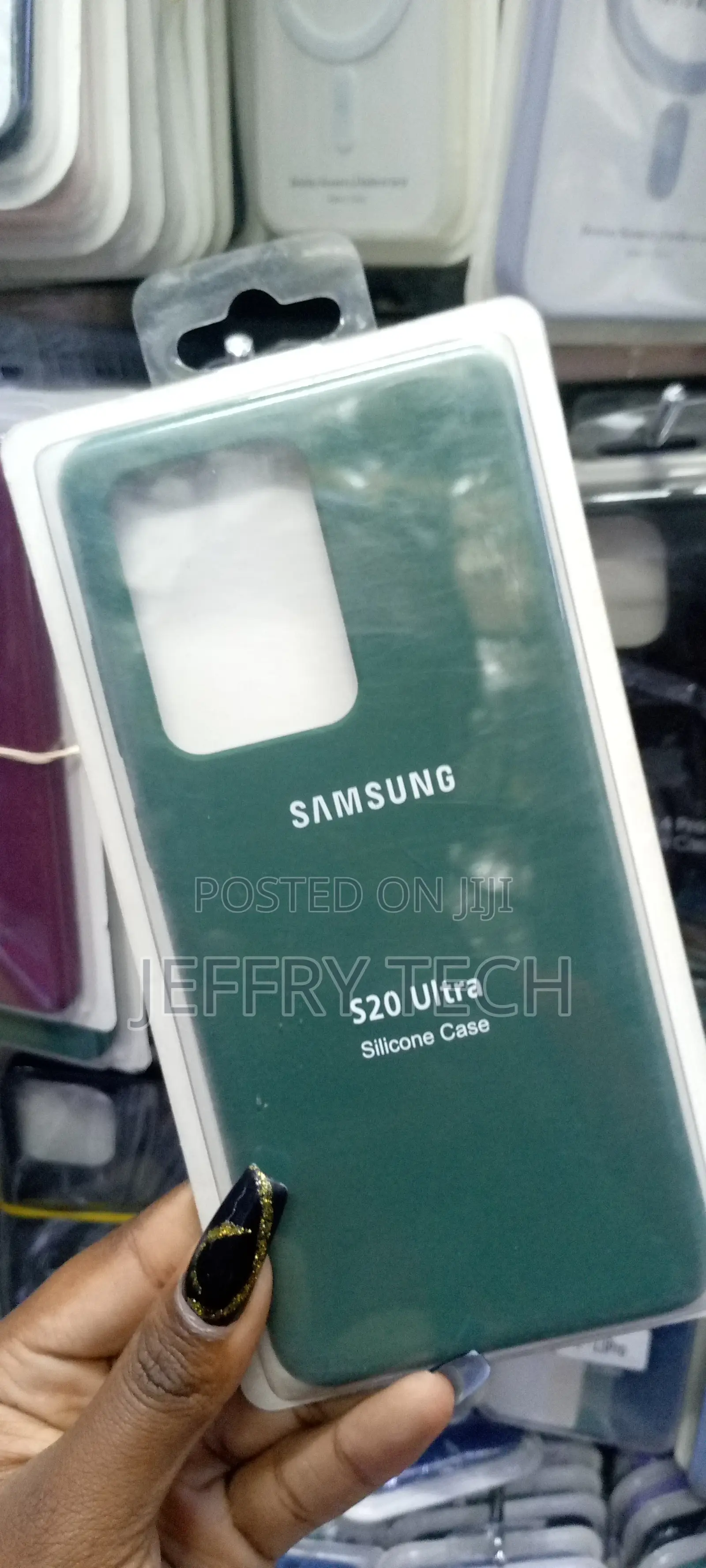 Samsung S20 Ultra Silicone Green