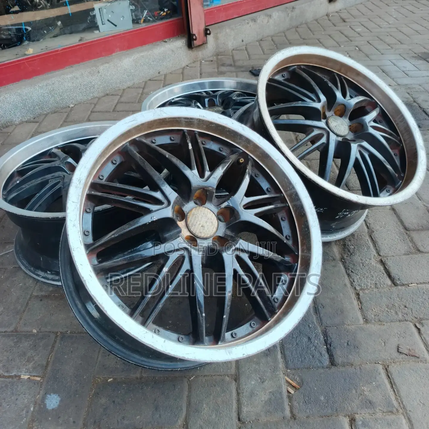 18" OZ Racing Exjapan Alloys Rims. Subaru Wheels.