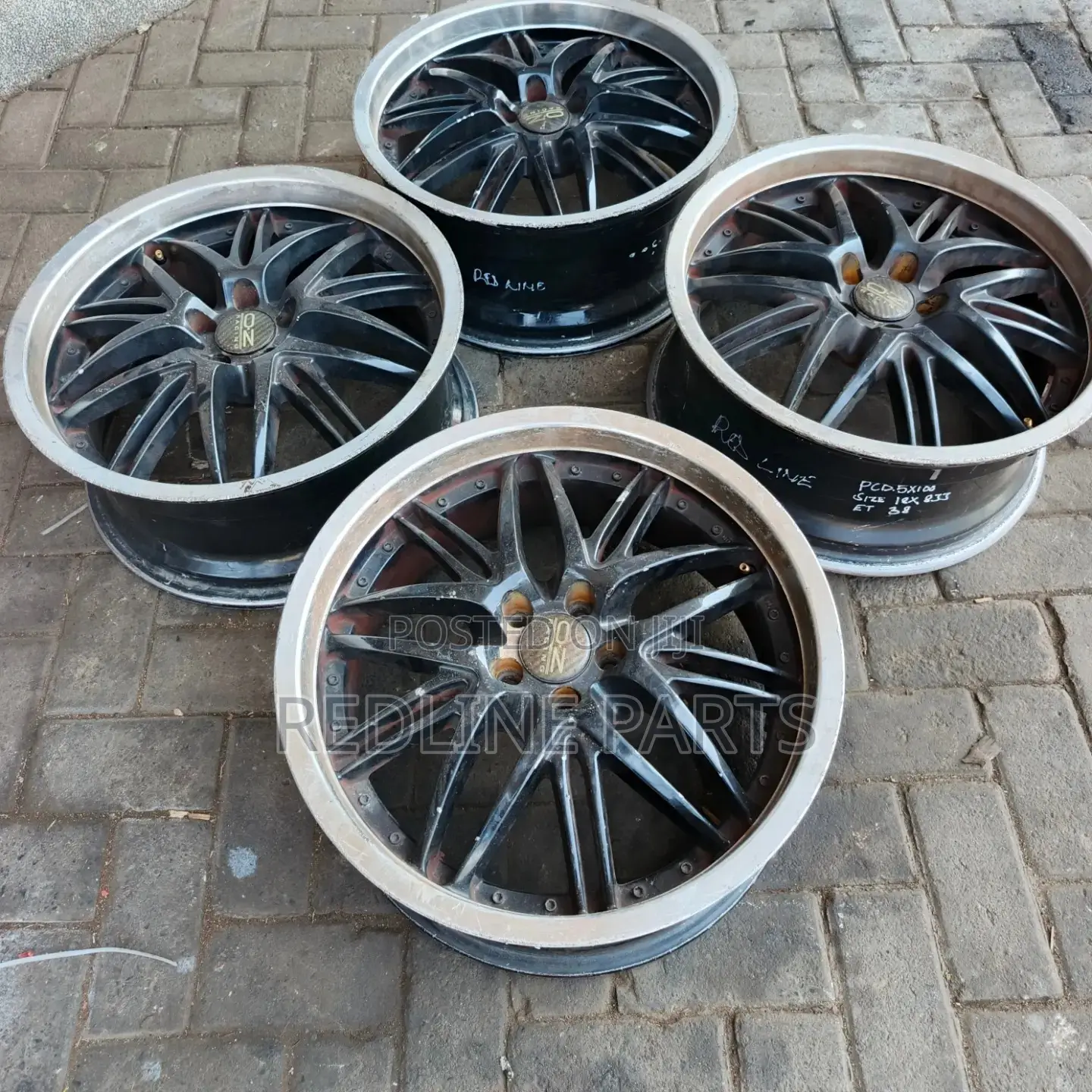 18" OZ Racing Exjapan Alloys Rims. Subaru Wheels.