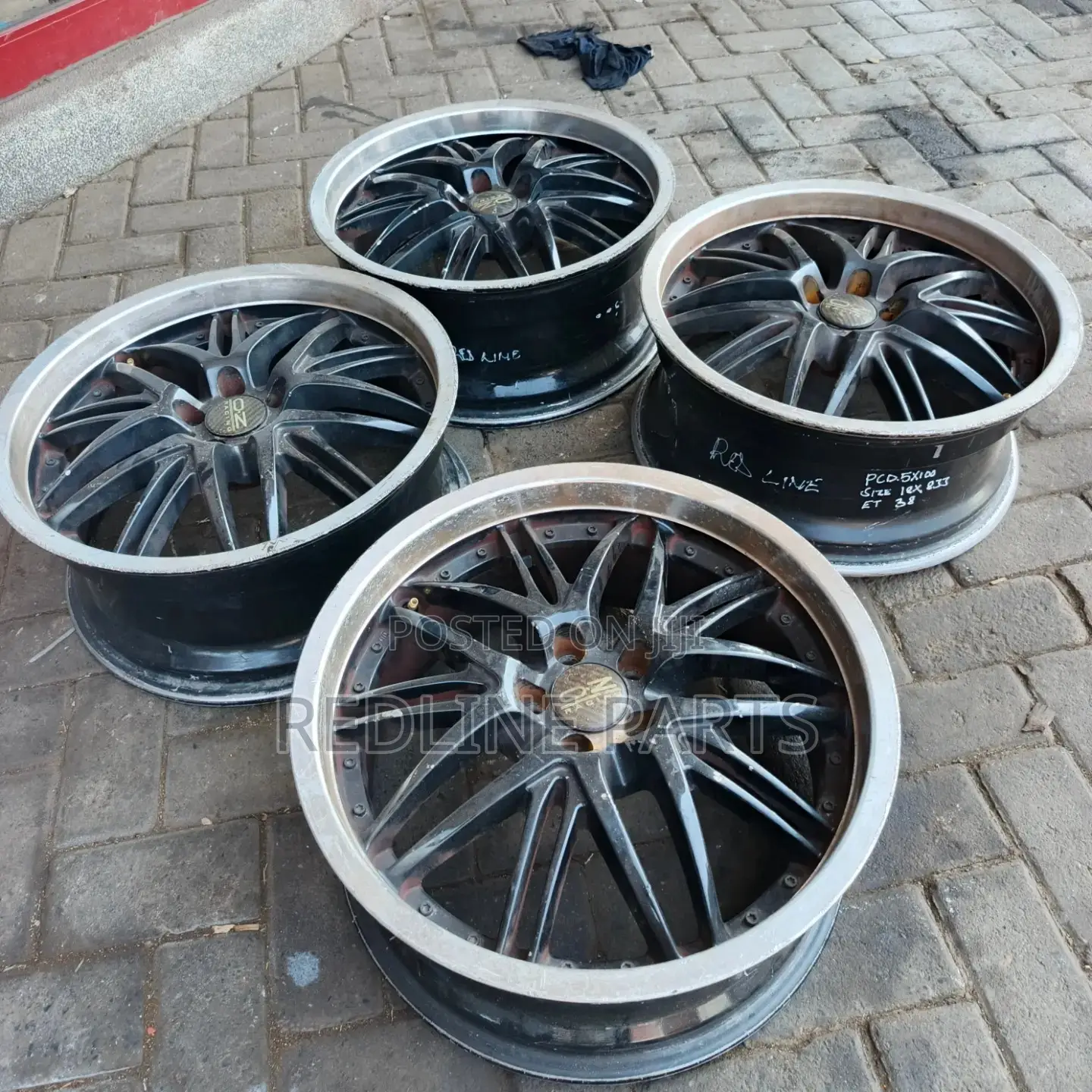 18" OZ Racing Exjapan Alloys Rims. Subaru Wheels.