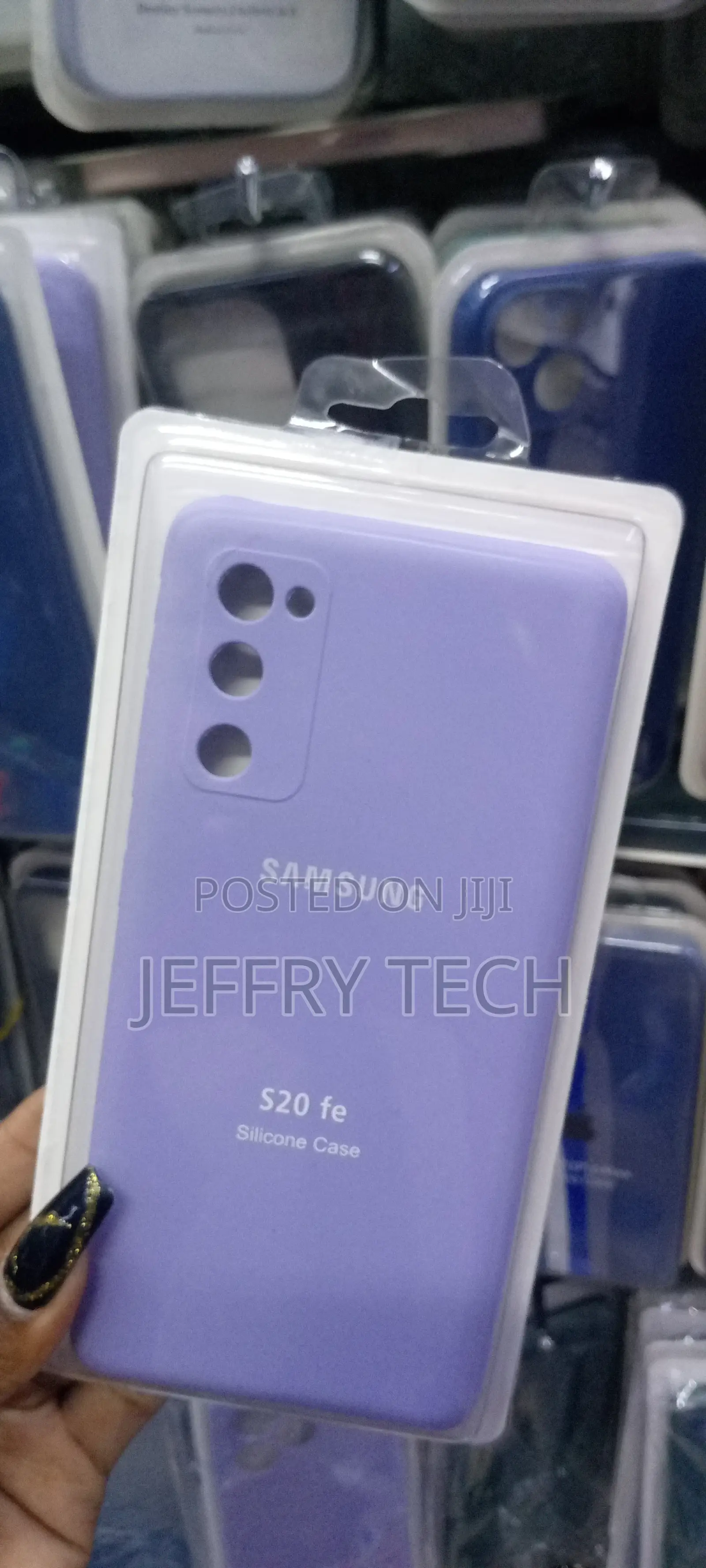 Samsung Galaxy S20 FE 5G Silicone Case, Purple
