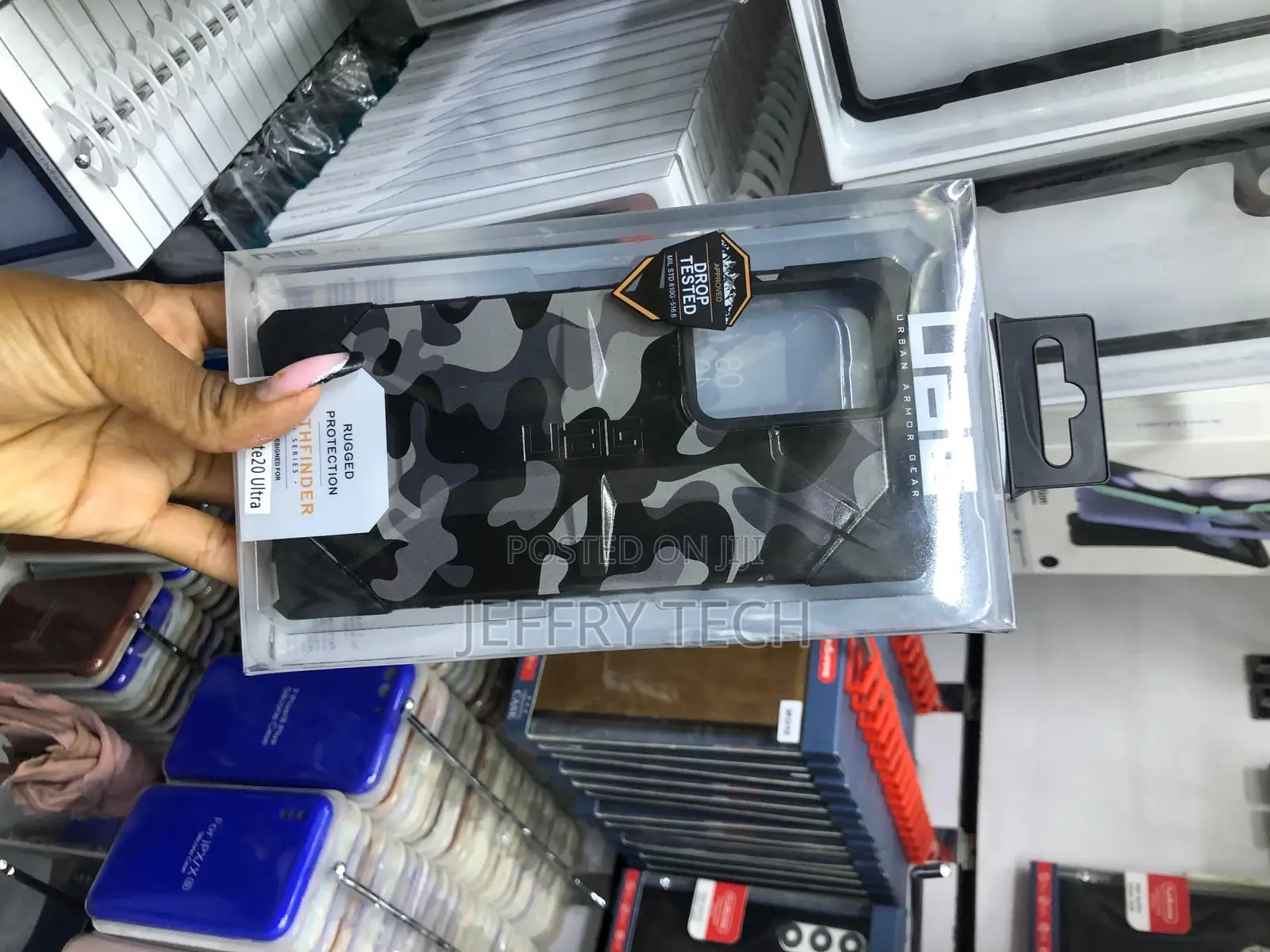 UAG Pathfinder Rugged Camo for Samsung Galaxy Note 20 Ultra