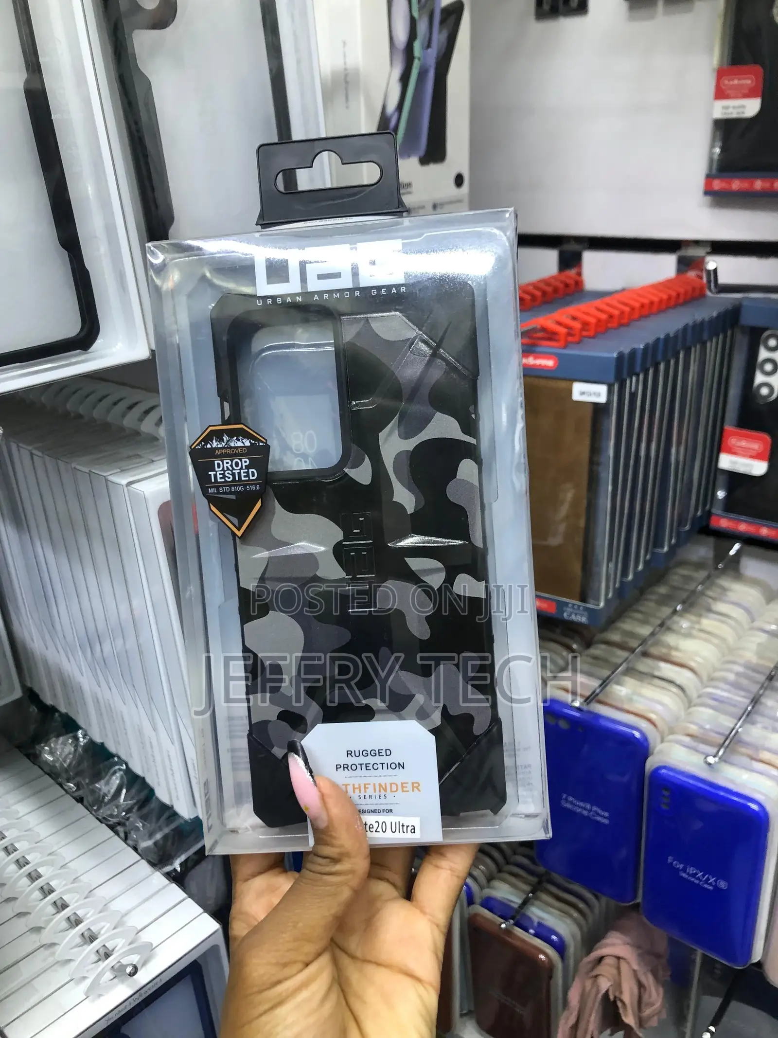UAG Pathfinder Rugged Camo for Samsung Galaxy Note 20 Ultra