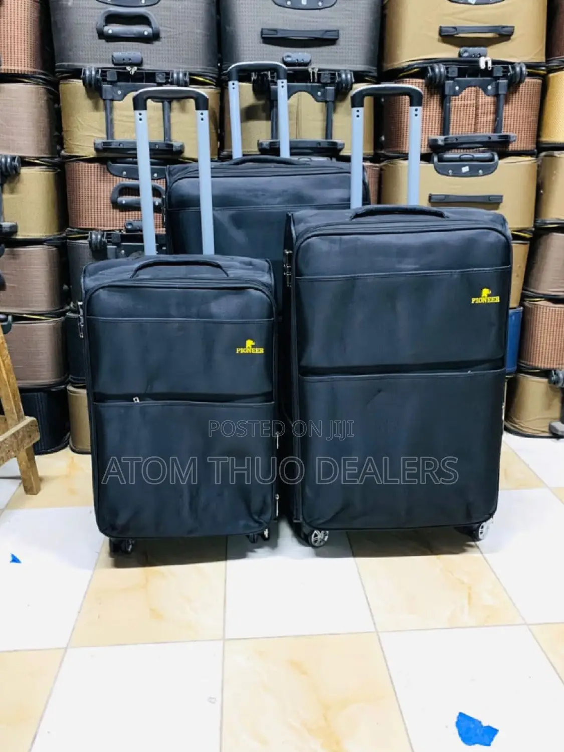 3 in 1fabric Laxurious Suitcase Briefcase Travel Bag