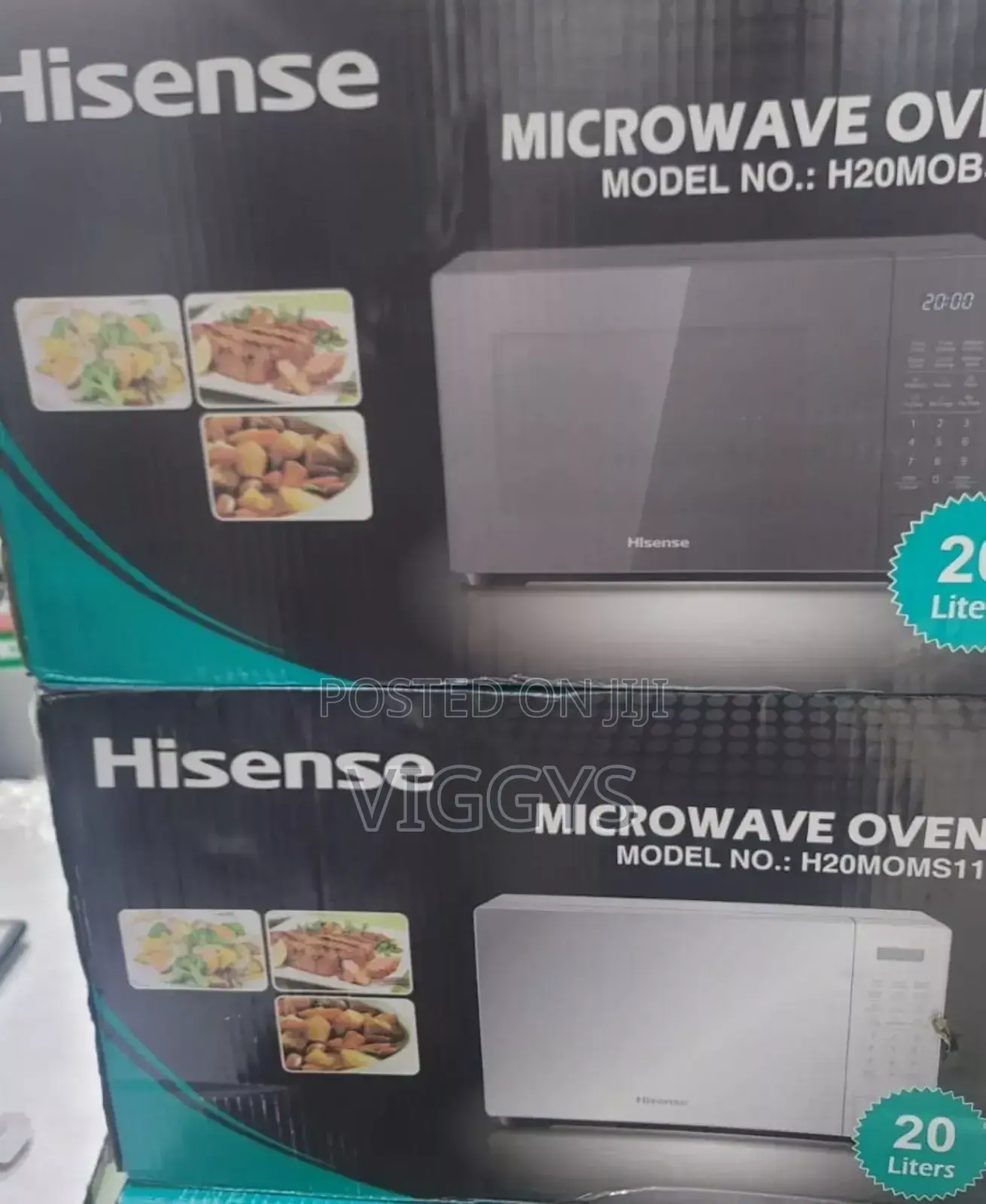 Best Silver and Black Hisense Digital Microwave