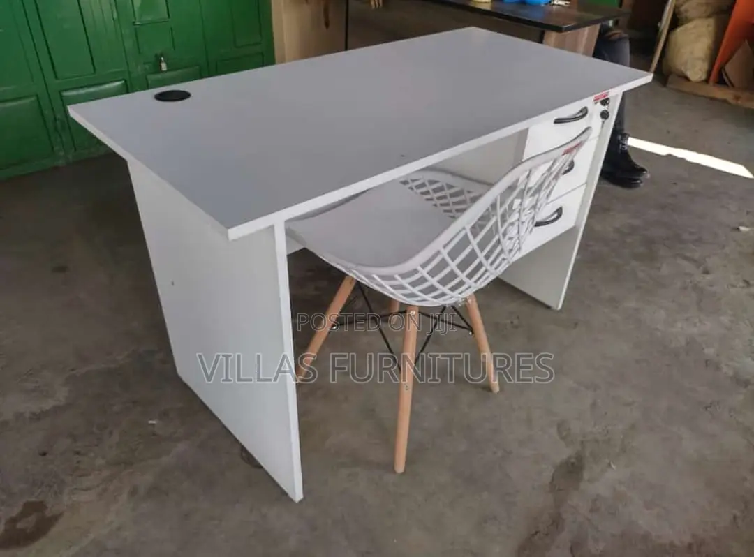 Office Desk and Eames Chair