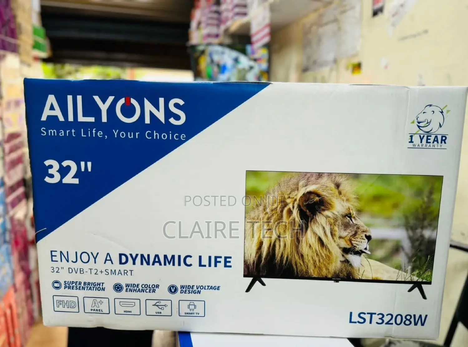 Ailyons 32 Smart Android Frameless TV
