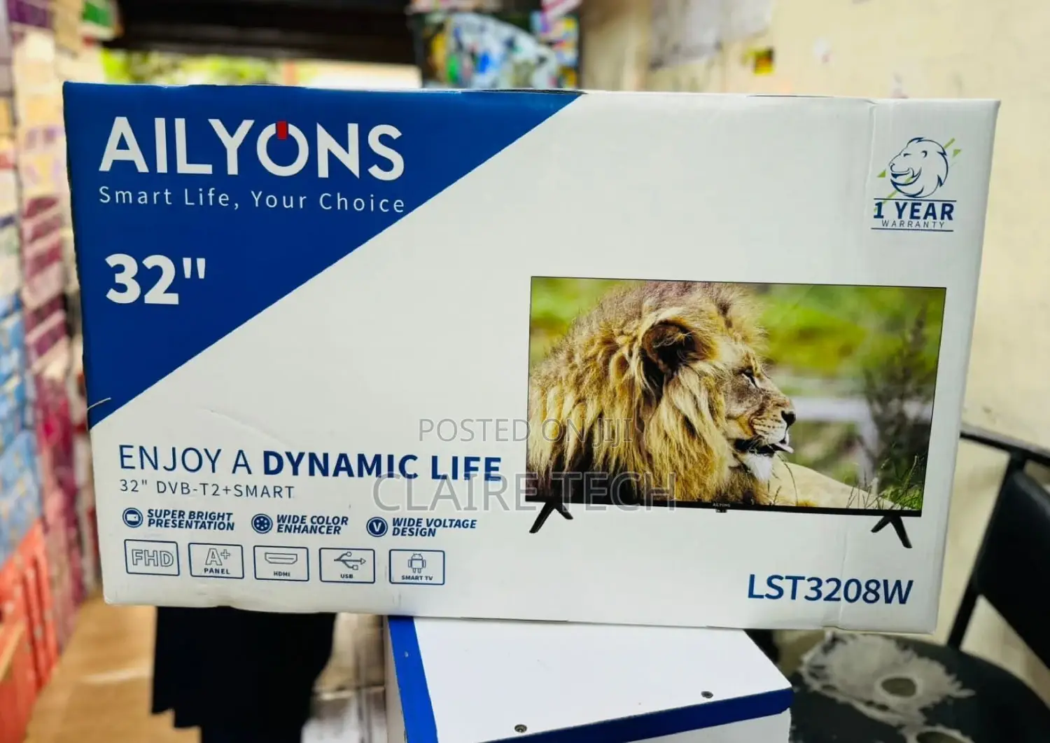 Ailyons 32 Smart Android Frameless TV