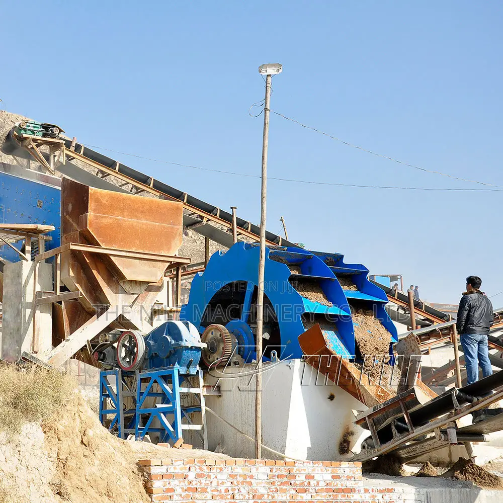 High Efficiency Wheel Bucket Sand Washer Sea Sand Washer