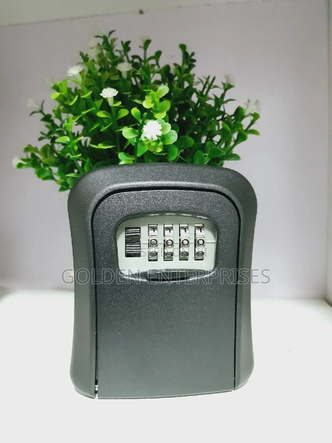 Key Storage Lock Box, Full Metallic, for AIRBNB/GUESTHOUSE