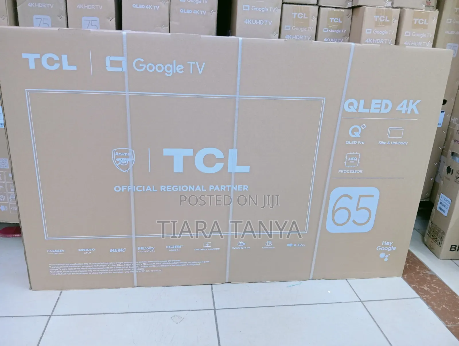 TCL 65" Smart Qled Uhd C645 TV