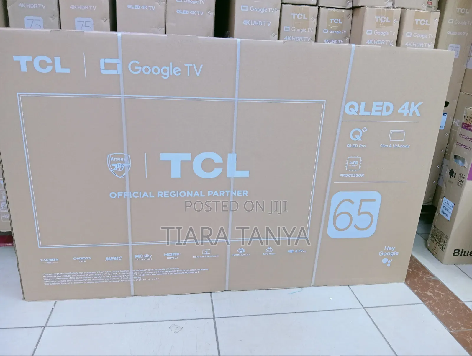 TCL 65" Smart Qled Uhd C645 TV