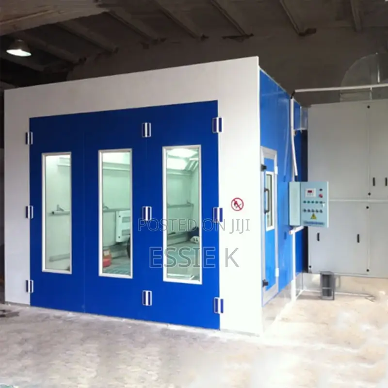 Diesel Powered Spray Booth.