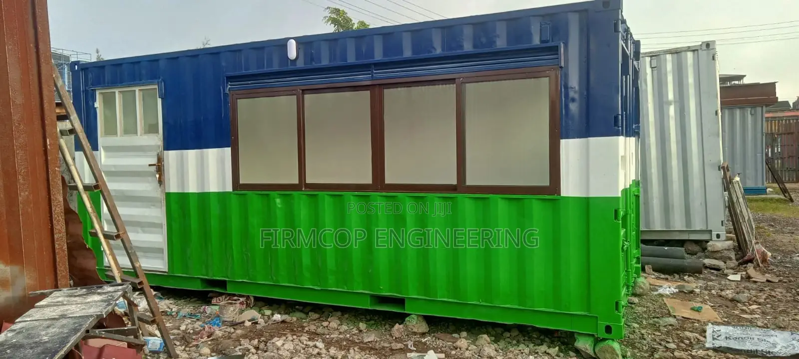 20ft Shipping Container Office - Workshop Office