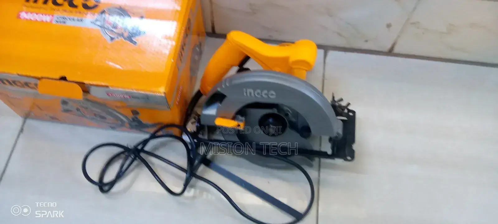 Ingco Industrial Circular Saw 1400W 7'' + Free TCT Saw Blade