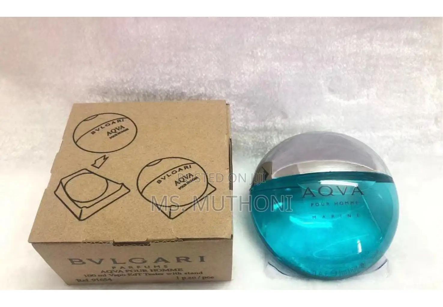 *Quality Perfume Demonstration Tester* Blvgari Aqva 100 Ml