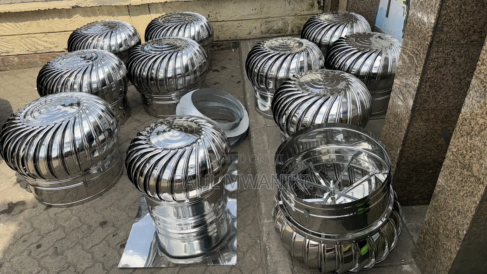 500mm Roof Ventilators - Stainless Steel