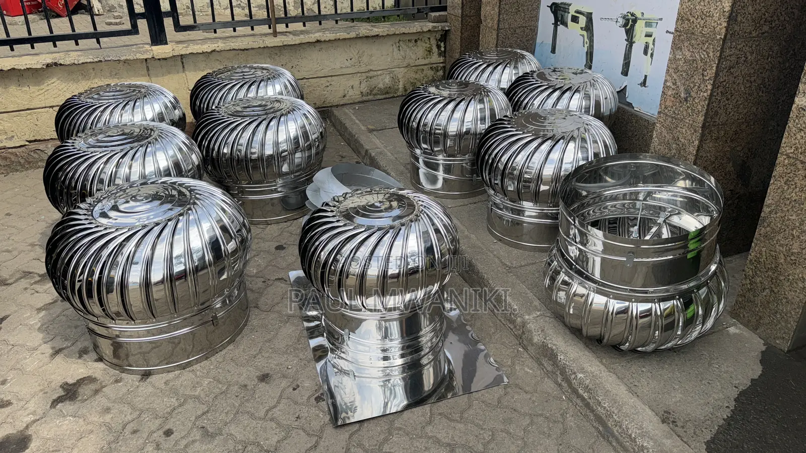 500mm Roof Ventilators - Stainless Steel