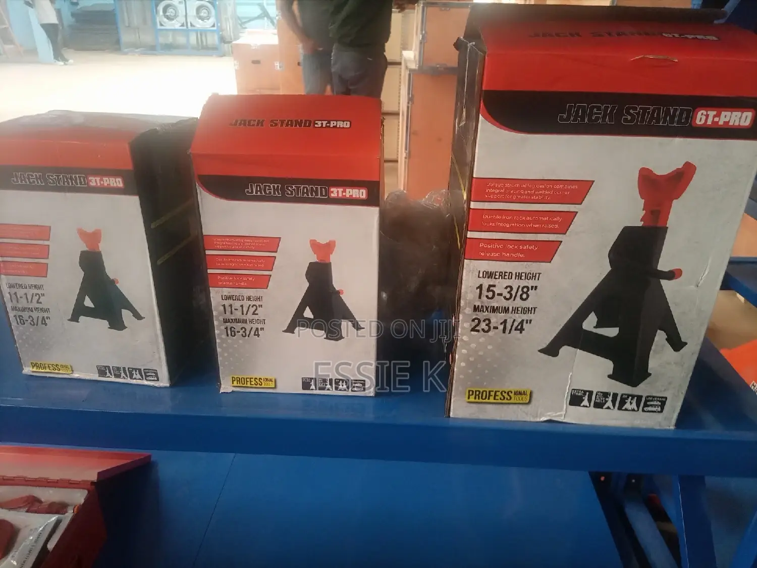 Universal Jack Stands 3tons (Pair)