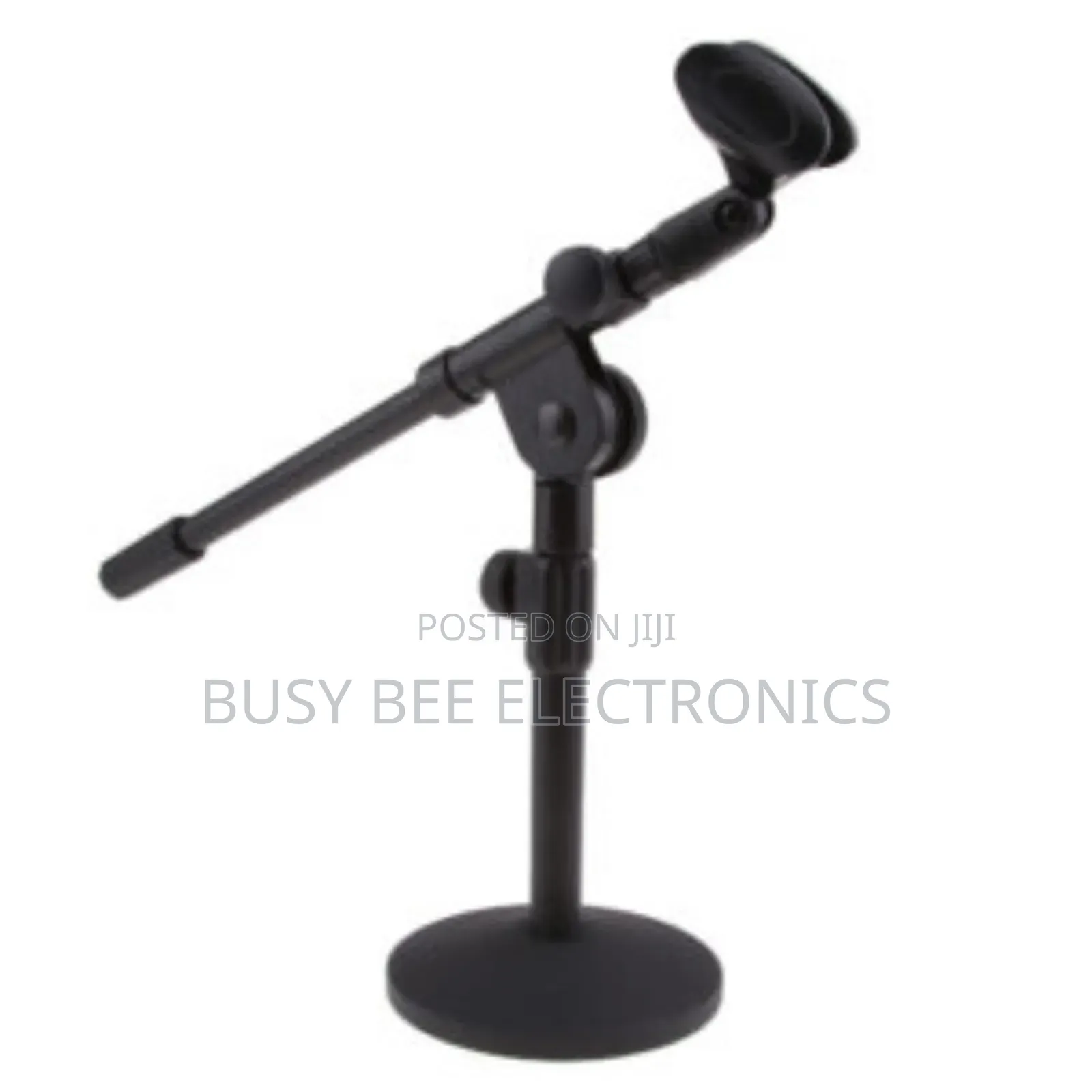 Table Microphone Stand With Mic Clip Holder