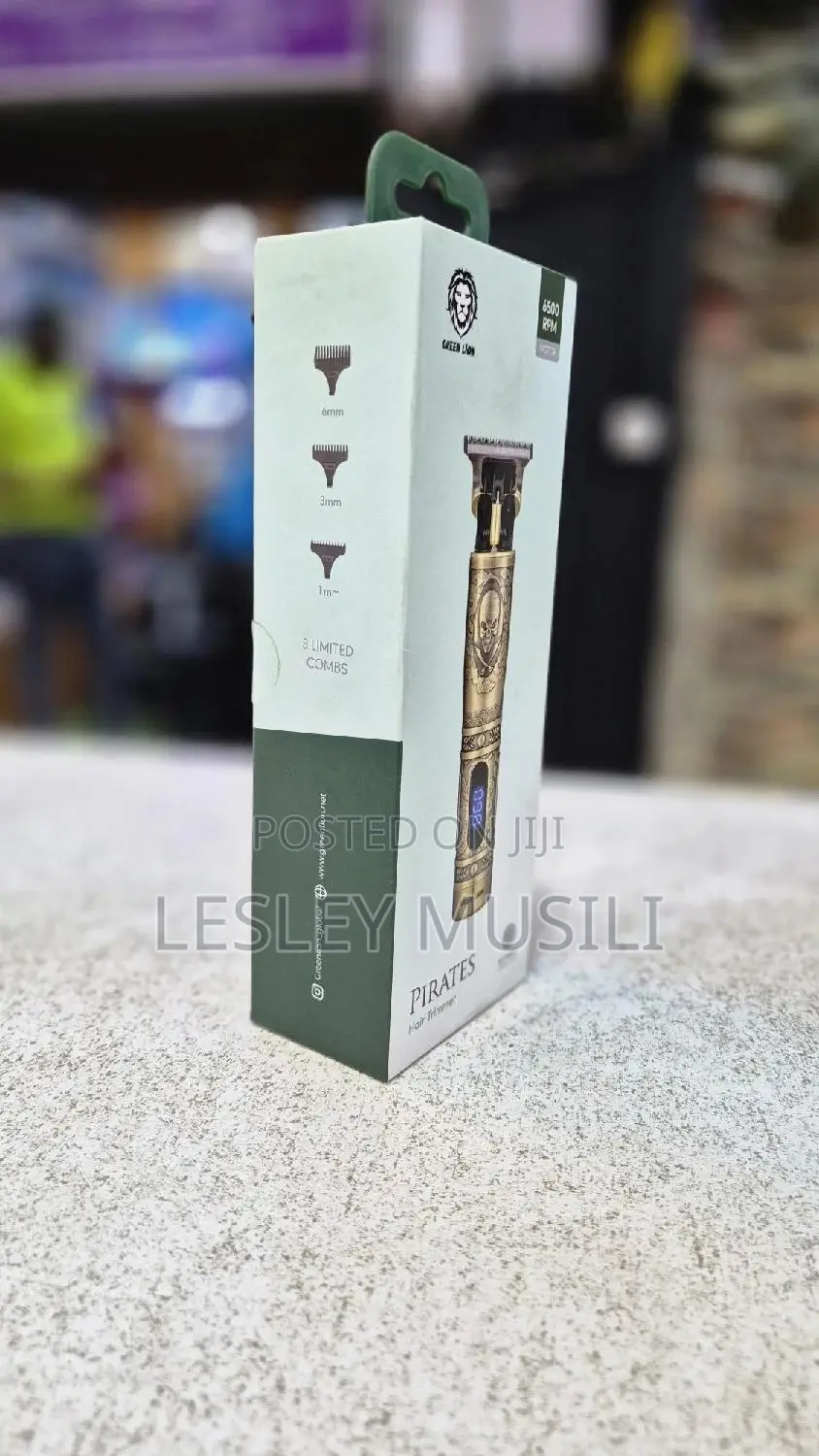 Green Lion Pirates Hair Trimmer