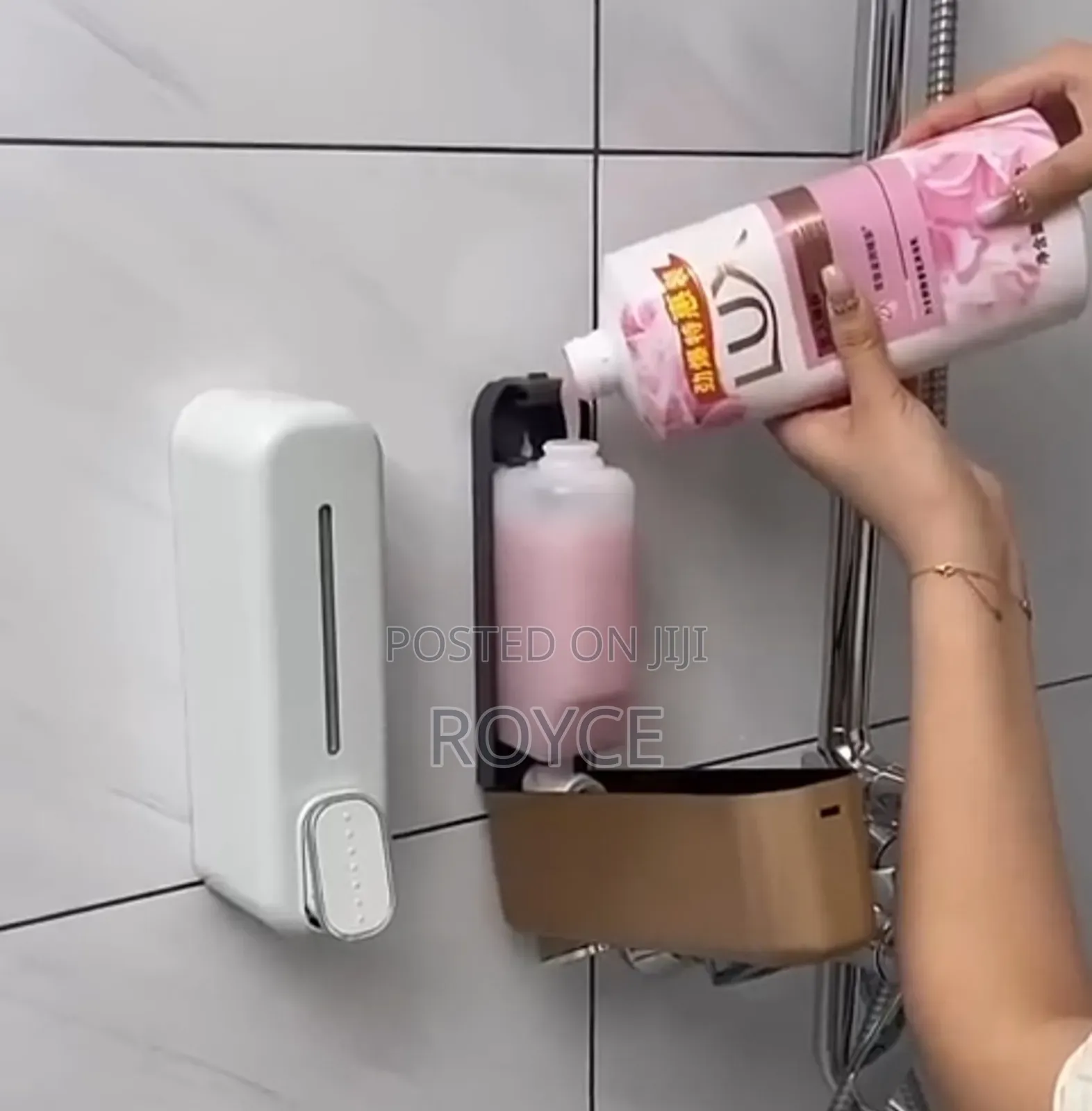 Screw Mount Wall Soap/ Sanitizer Dispenser