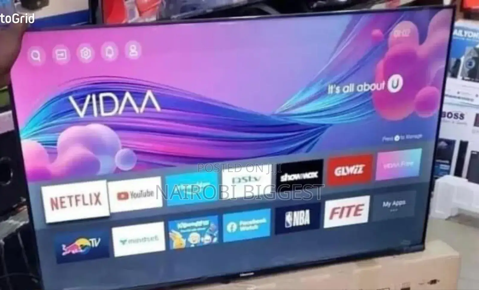 Vision 55" Vidaa 4k Best Television