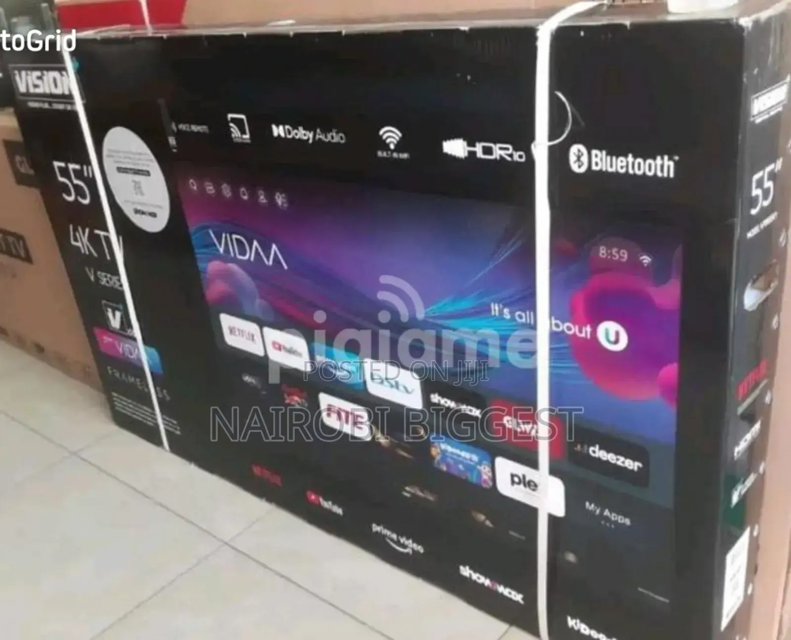Vision 55" Vidaa 4k Best Television