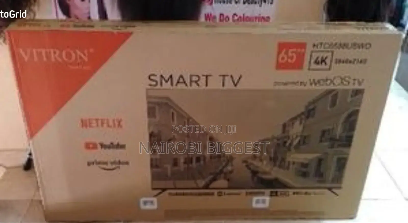 Vitron 65" Webos Smart Television